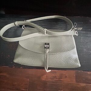 Rebecca Minkoff Pale Green Darren Leather Crossbody Bag